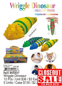 Wriggle Dinosaur